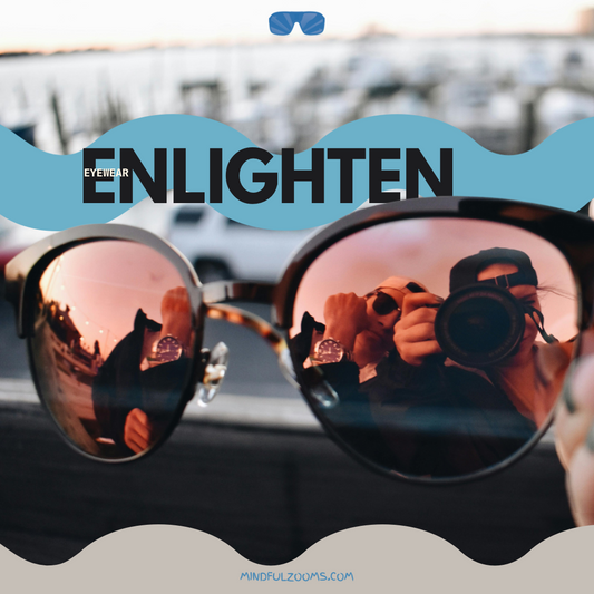 Enlighten | Unisex semi-framed Sunglasses